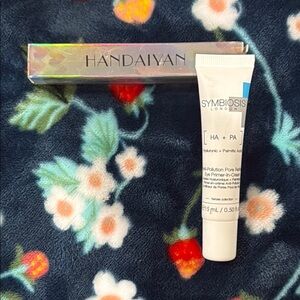 Symbiosis Eye Primer & Cream, Handaiyan Glitter Eyeshadow Shade 06 Pink New